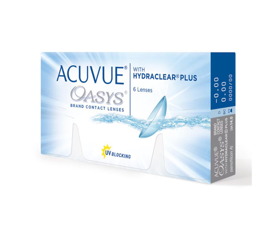 ACUVUE OASYS® con HYDRACLEAR PLUS®