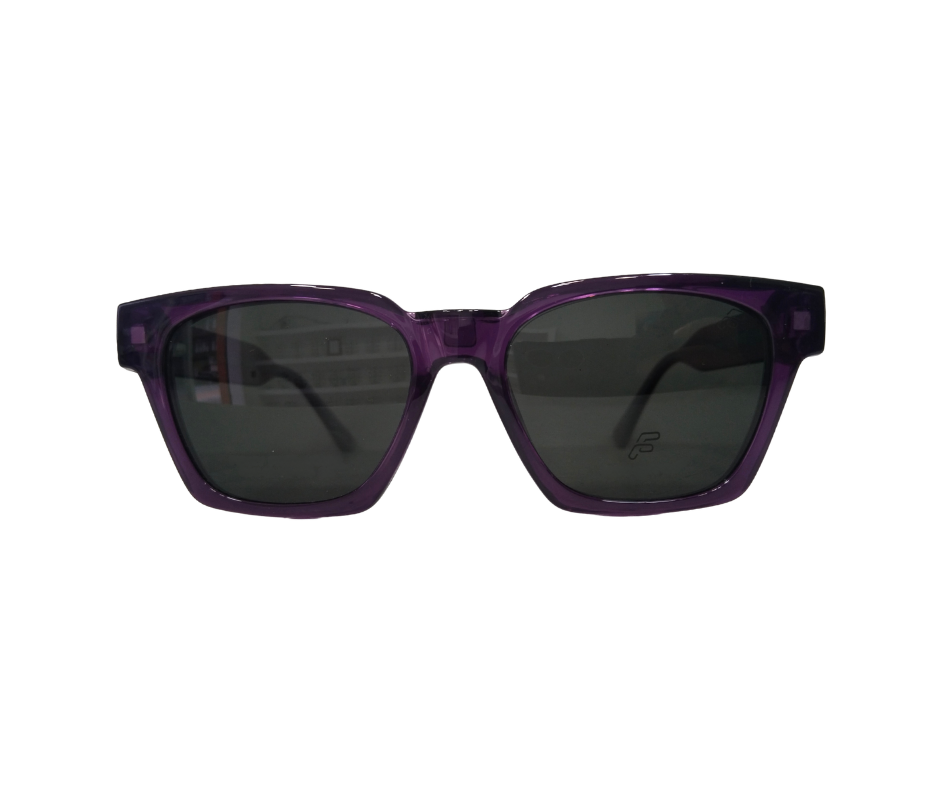 Funky Fred Amethyst Clear