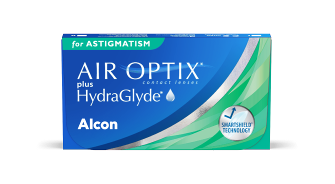 AIR OPTIX™ PLUS HYDRAGLYDE™ FOR ASTIGMATISM